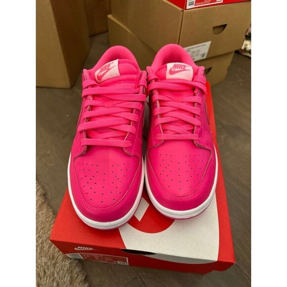 Nike dunk low hyper pink / white - Picture 2 of 11